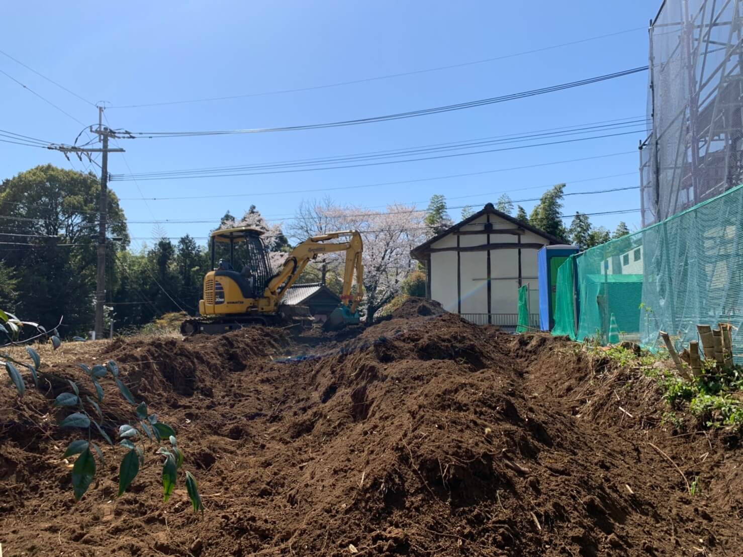 熊本市北区貢町 にて竹林伐開 伐根を行いました 株 山猿